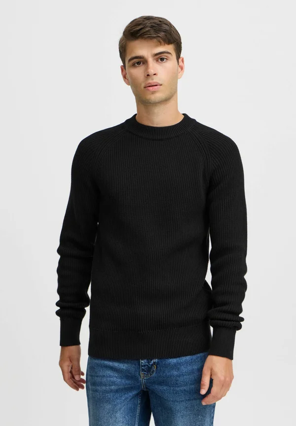 CFKRISTIAN RAGLAN RIB CREW NECK KNIT - Strickpullover - dark navy