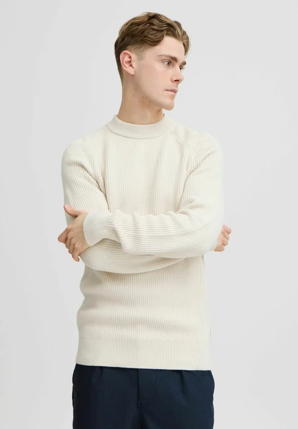 CFKRISTIAN RAGLAN RIB CREW NECK KNIT - Strickpullover - pumice stone