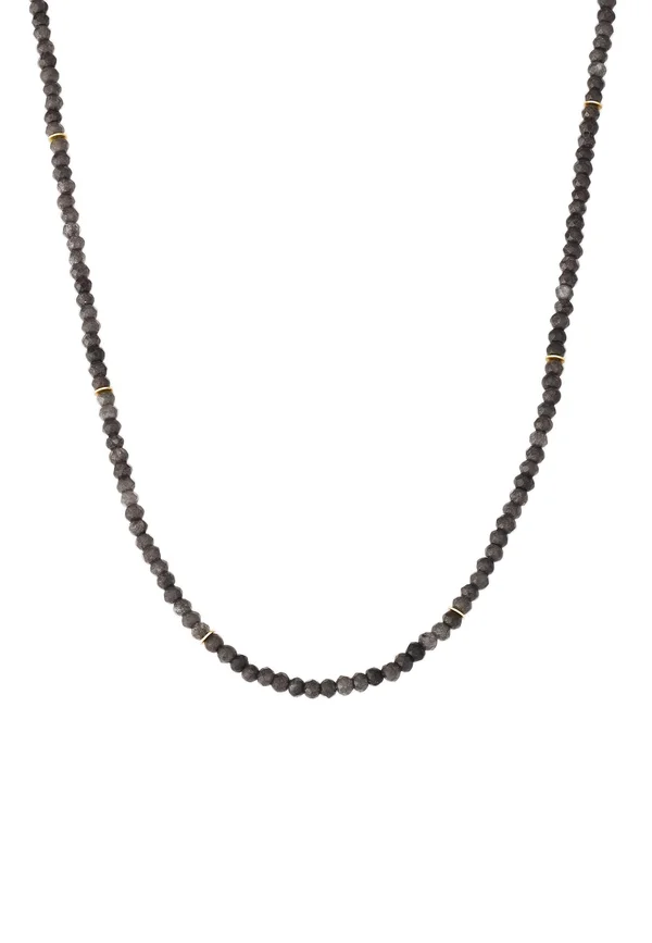 CHALCEDON EDELSTEIN - Halskette - grau