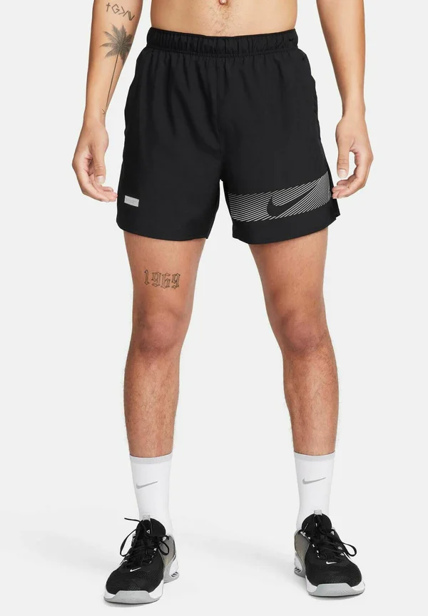 CHALLENGER FLASH - Kurze Sporthose - schwarz