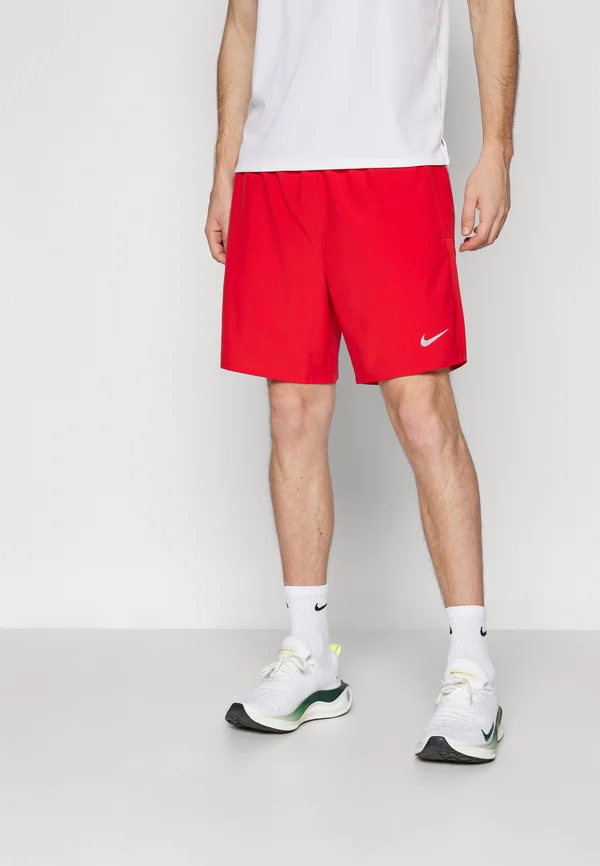 CHALLENGER - Kurze Sporthose - university red/black/reflective silver