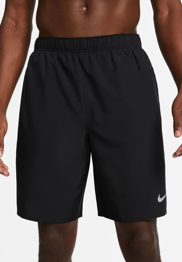 CHALLENGER SHORT - Kurze Sporthose - black black black reflective silv