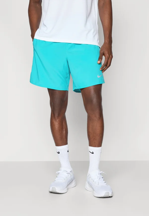 CHALLENGER SHORT - Kurze Sporthose - dusty cactus/reflective silver