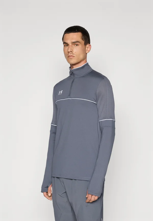 CHALLENGER TRAINING - Langarmshirt - castlerock/white