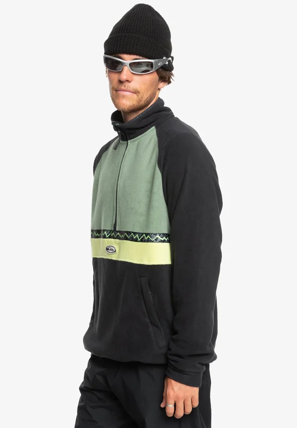 CHAMPAGNE POWDER FLEECE - Fleecejacke - true black