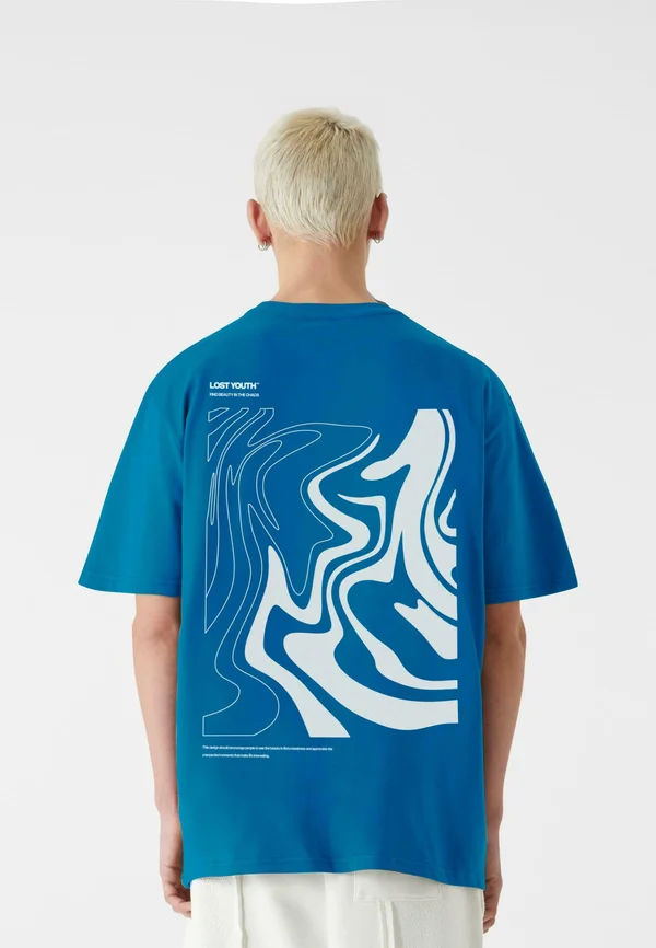 CHAOS - T-Shirt print -  blue