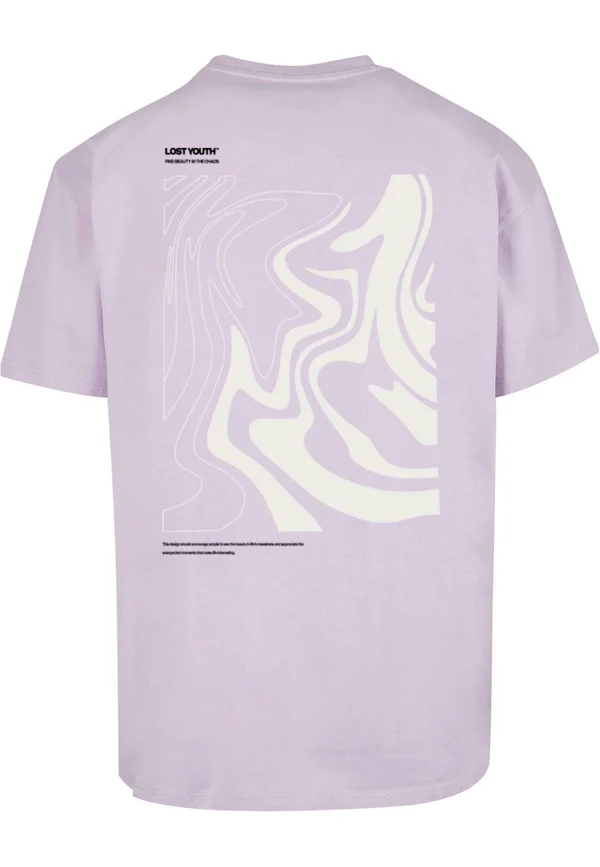 CHAOS - T-Shirt print - lilac