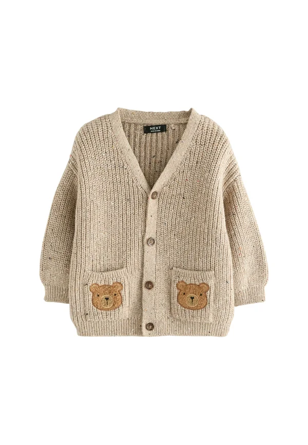 CHARACTER - REGULAR FIT - Strickjacke - neutral bears