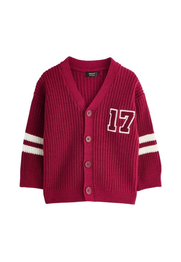 CHARACTER - REGULAR FIT - Strickjacke - red varsity