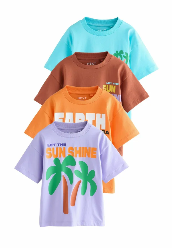 CHARACTER SHORT SLEEVES 4 PACK STANDARD - T-Shirt print - multi bright