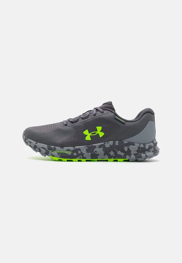 CHARGED BANDIT TR 3 - Laufschuh Trail - castlerock/steel/hyper green