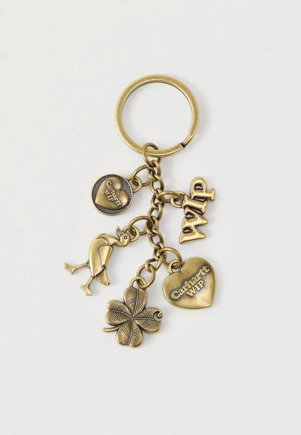 CHARMS KEYCHAIN UNISEX - Schlüsselanhänger - gold-coloured