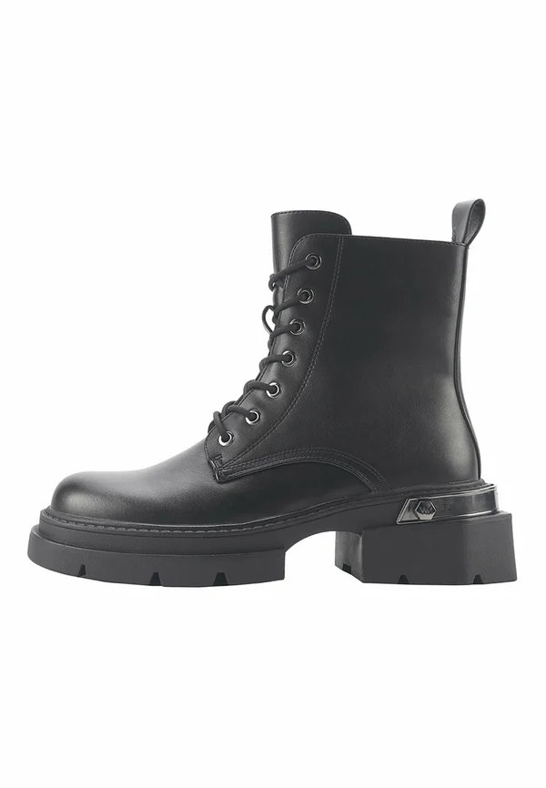 CHARO - Plateaustiefelette - black