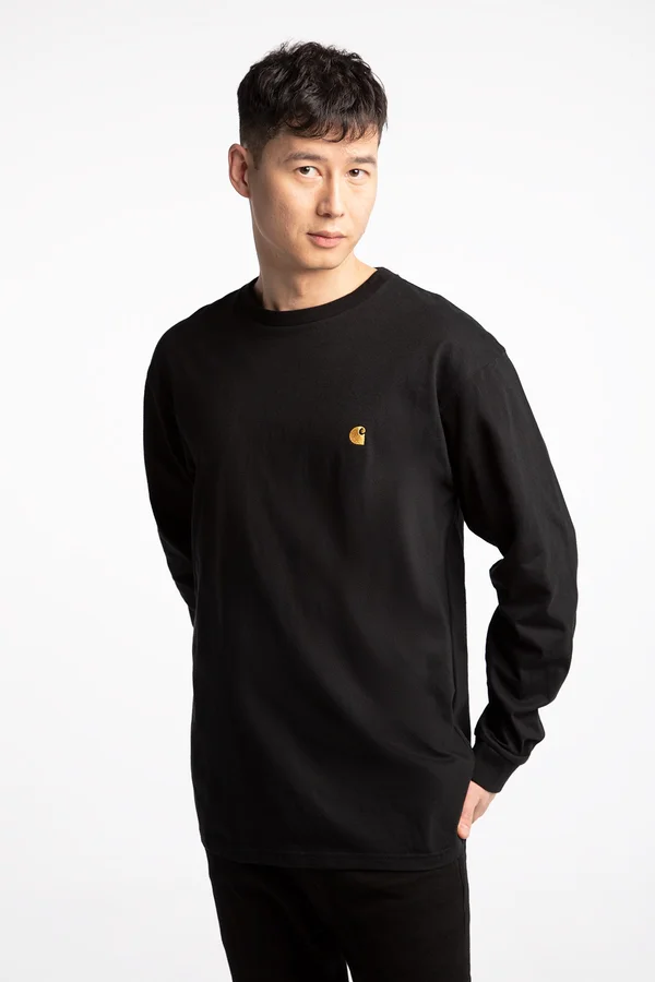 CHASE - Langarmshirt - black gold