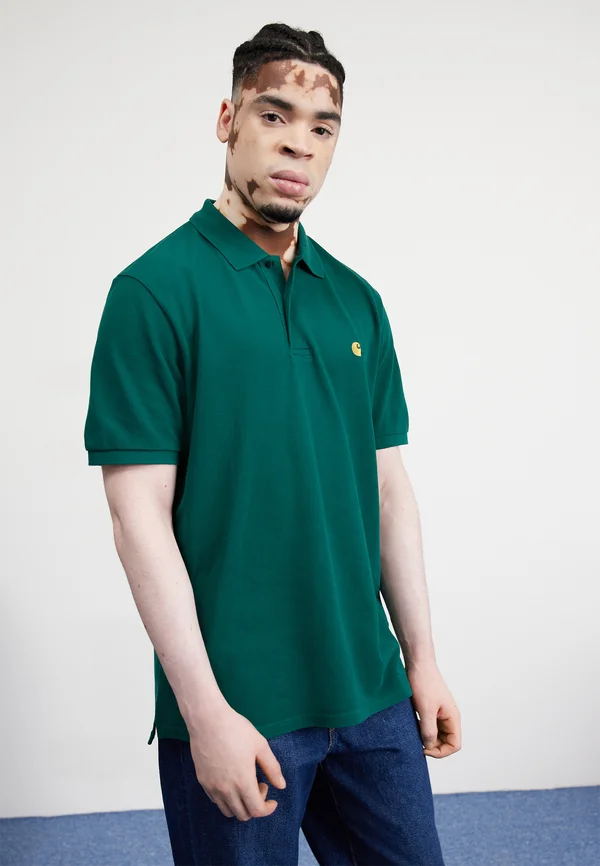 CHASE - Poloshirt - chervil/gold