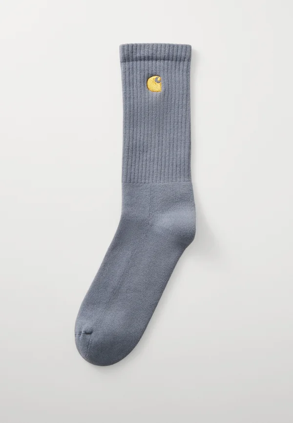 CHASE SOCKS UNISEX - Socken - frosted blue/gold-coloured
