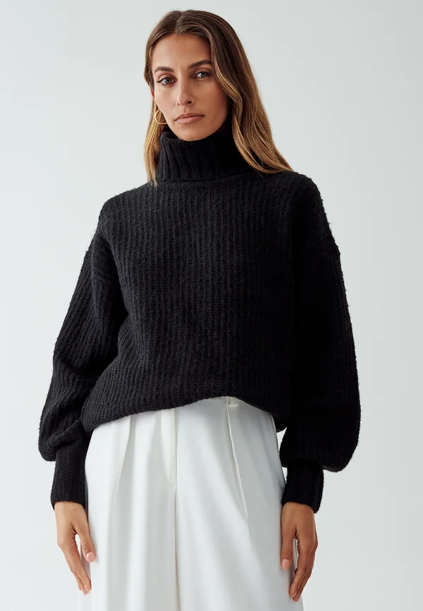 CHASE  - Strickpullover - black