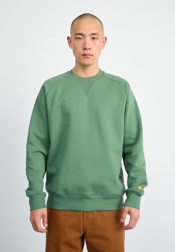 CHASE - Sweatshirt - duck green/gold