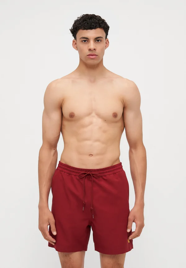 CHASE SWIM TRUNKS - Badeshorts - scarlet/gold-coloured
