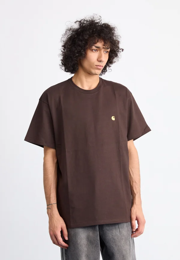 CHASE - T-Shirt basic - tobaccogold-coloured