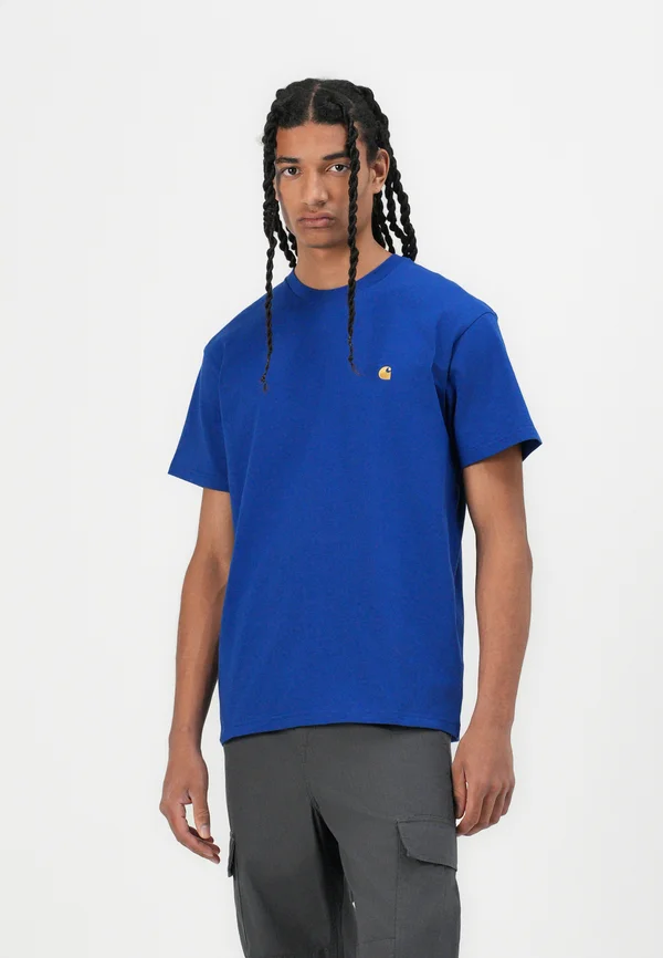 CHASE - T-Shirt basic - wolfsbane/gold-coloured