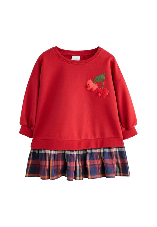 CHECK - Freizeitkleid - red