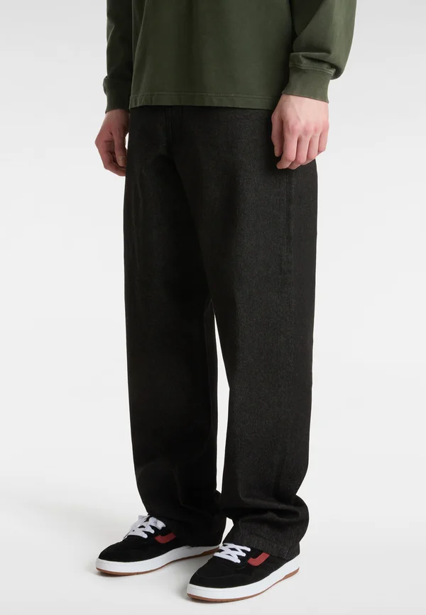 CHECK - Jeans Relaxed Fit - black