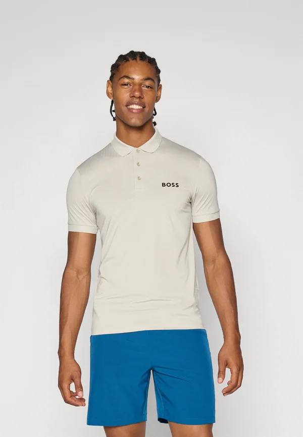 CHECK  - Poloshirt - light beige