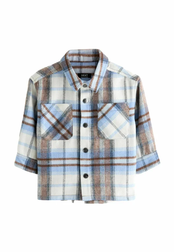 CHECK  - REGULAR FIT - Hemd - blue brown check
