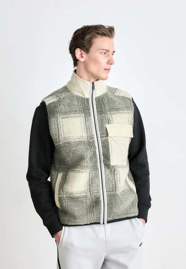 CHECK - Weste - light beige
