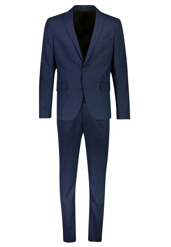 CHECKED STRETCH  - Anzug - navy