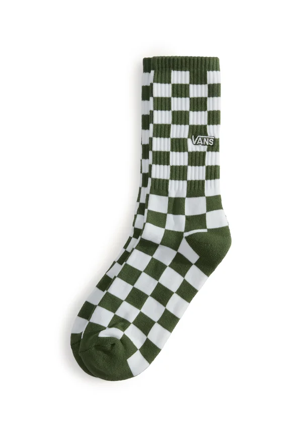 CHECKERBOARD CREW - Socken - dark olive