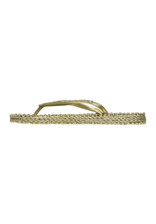 CHEERFUL03G - Bade-Zehentrenner - goud