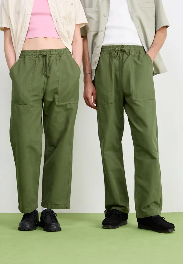 CHEF PANT UNISEX - Stoffhose - olive