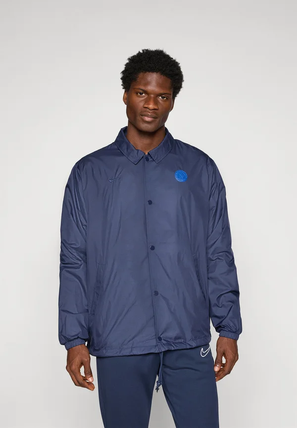 CHELSEA FC CLUB COACHES JACKET - Windbreaker - obsidian
