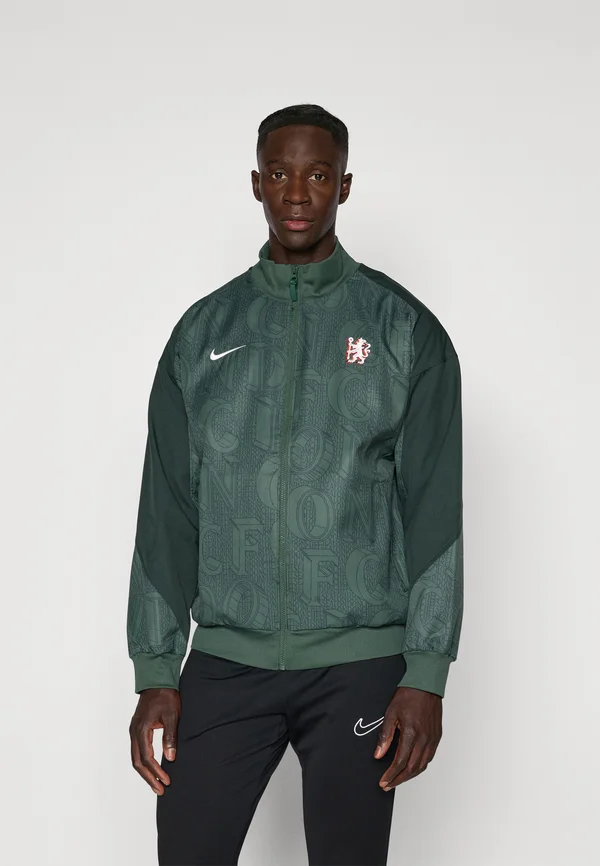 CHELSEA FC STRIKE ANTHEM JACKET - Vereinsmannschaften - outdoor green/galactic jade