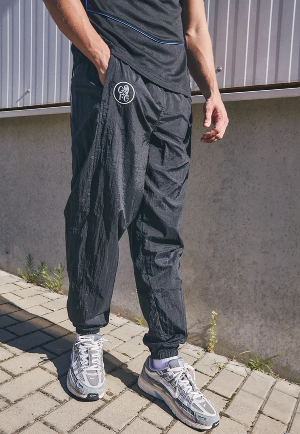 CHELSEA FC THIRD TRACK PANT - Vereinsmannschaften - black/field silver-coloured