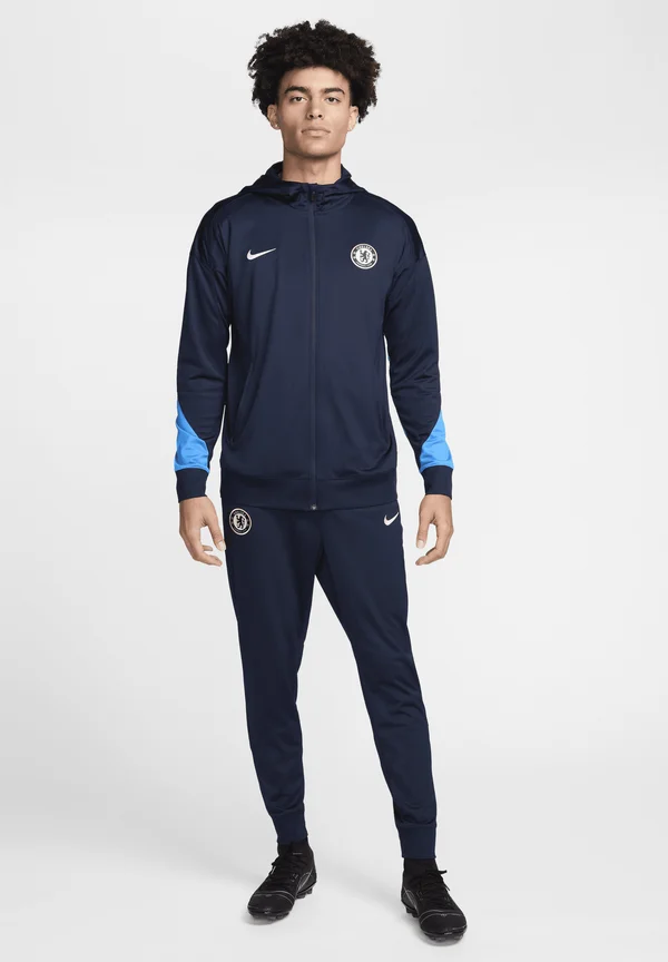 CHELSEA LONDON STRIKE HOODED SET - Trainingsanzug - obsidian lt photo blue guava ice
