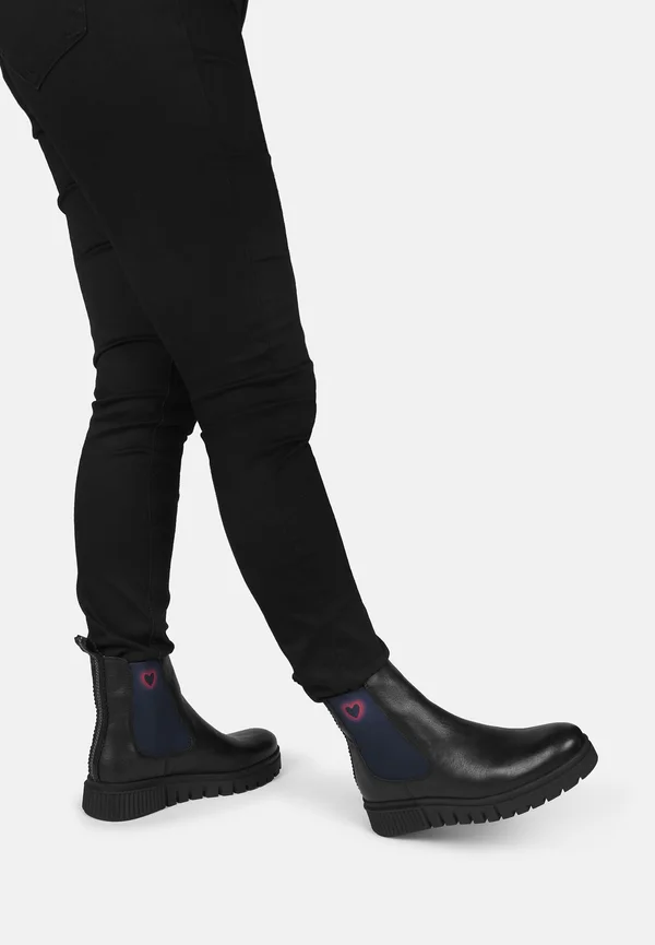 CHELSEA NAELLE - Plateaustiefelette - schwarz