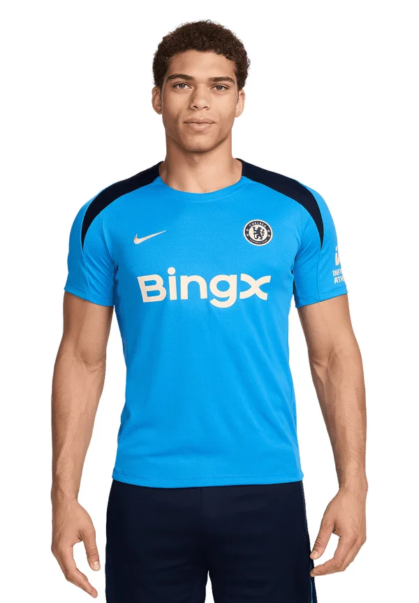 CHELSEA NIKE DF STRIKE SHORT SLEEVES TOP K - Sport T-Shirt - lt photo blue lt photo blue guava ice