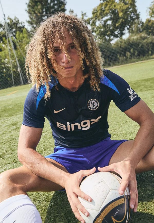CHELSEA NIKE DF STRIKE SHORT SLEEVES TOP K - Sport T-Shirt - obsidian/guava ice