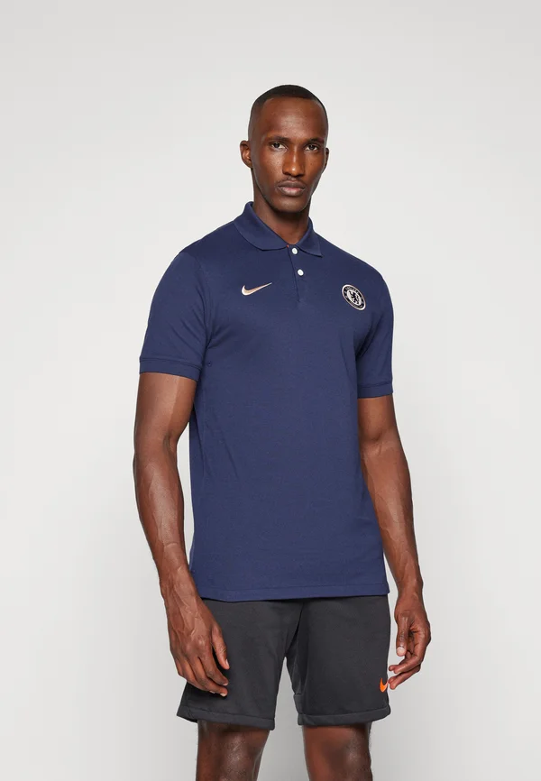 CHELSEA THE NIKE POLO DFSLIM 2.0 - Vereinsmannschaften - obsidian/guava ice