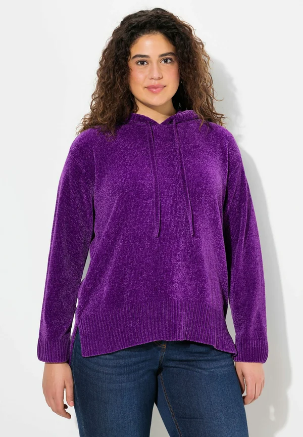 CHENILLE  - Strickpullover - dark purple