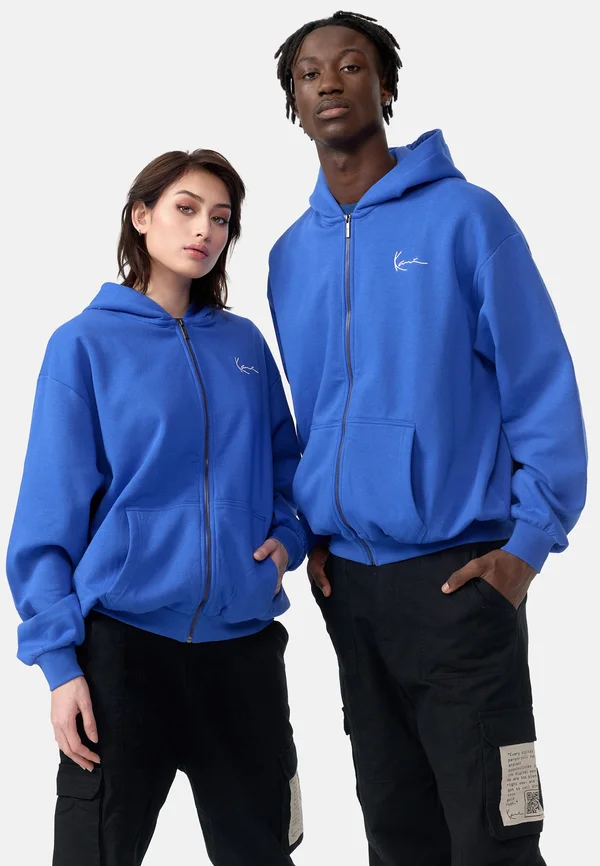 CHEST SIGNATURE ESSENTIAL ZIP HOODIE UNISEX - Sweatjacke - blue