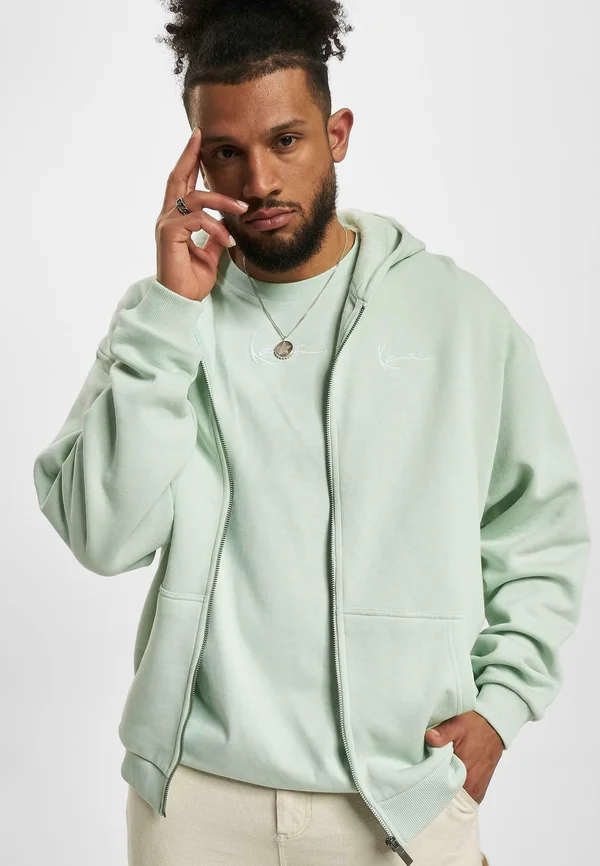 CHEST SIGNATURE ESSENTIAL ZIP - Sweatjacke - light green