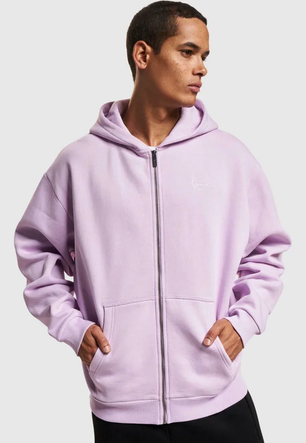 CHEST SIGNATURE ESSENTIAL ZIP - Sweatjacke - lilac