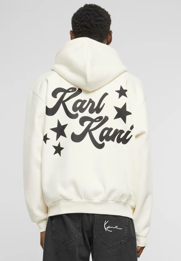 CHEST SIGNATURE FULL STAR - Sweatjacke - off white