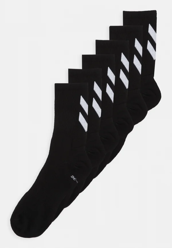CHEVRON  6 PACK  - Sportsocken - black