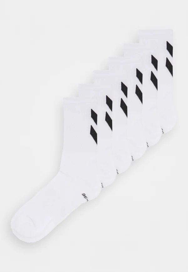 CHEVRON  6 PACK  - Sportsocken - white