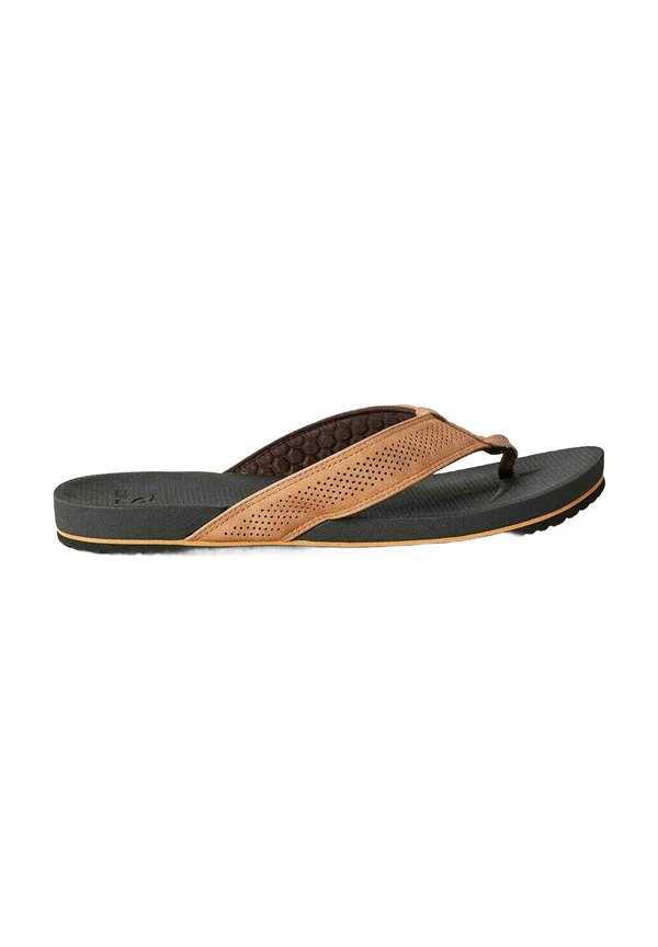 CHIBA BLOOM OPEN TOE           - Zehentrenner - brown black